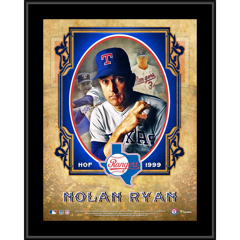 Texas Rangers Nolan Ryan White Authentic Men's Home Player