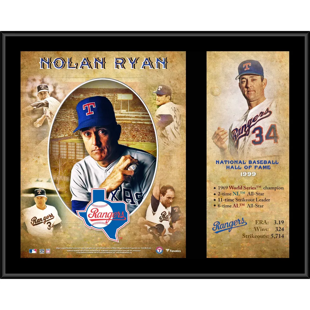 Texas Rangers Nolan Ryan Baseball MLB Original Autographed Jerseys for sale