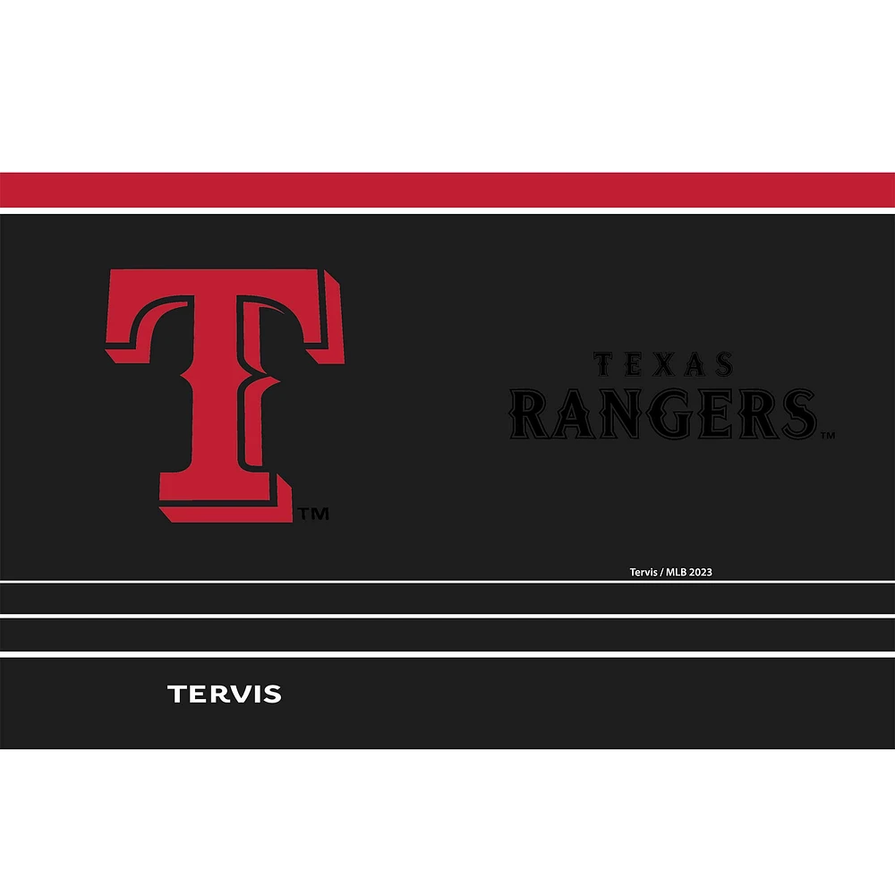 Tervis Texas Rangers 30oz. Gobelet de jeu de nuit avec paille