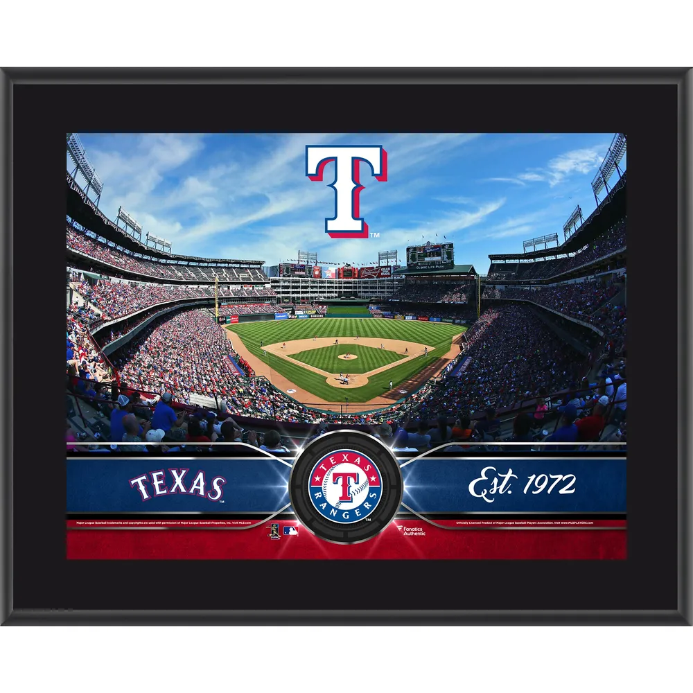 Lids Adolis Garcia Texas Rangers Fanatics Authentic Framed 10.5 x