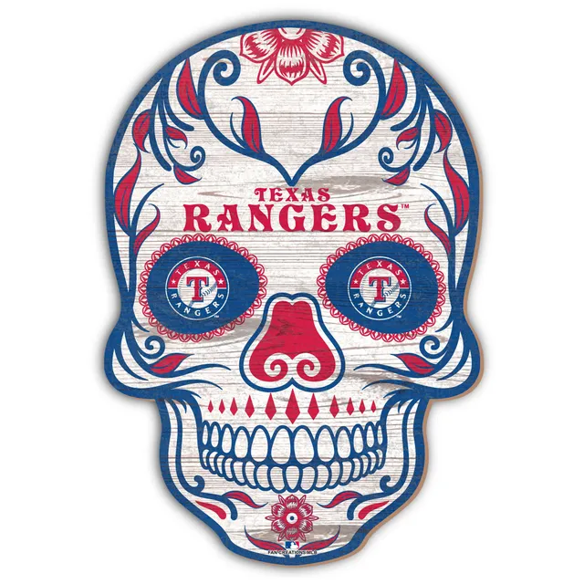 Lids Texas Rangers 12'' x 16'' Framed Circle Logo Print - Black