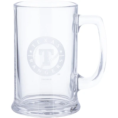 Texas Rangers 15oz. Stein Glass