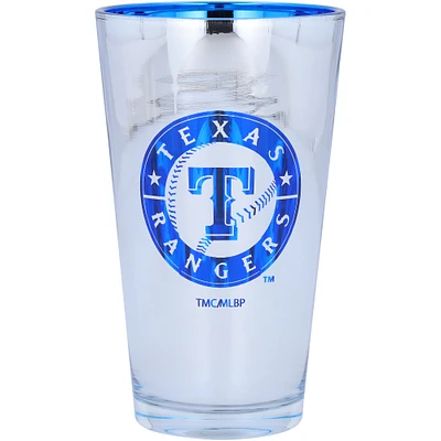 Rangers du Texas 16 oz. Verre à pinte électrolytique