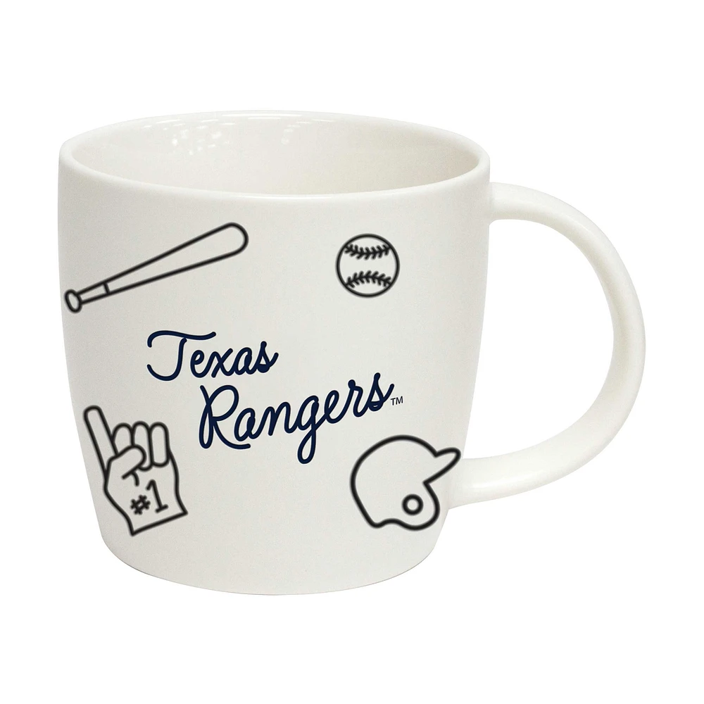 Texas Rangers 18oz. Playmaker Mug