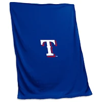 Couverture sweat-shirt 54'' x 84'' des Texas Rangers