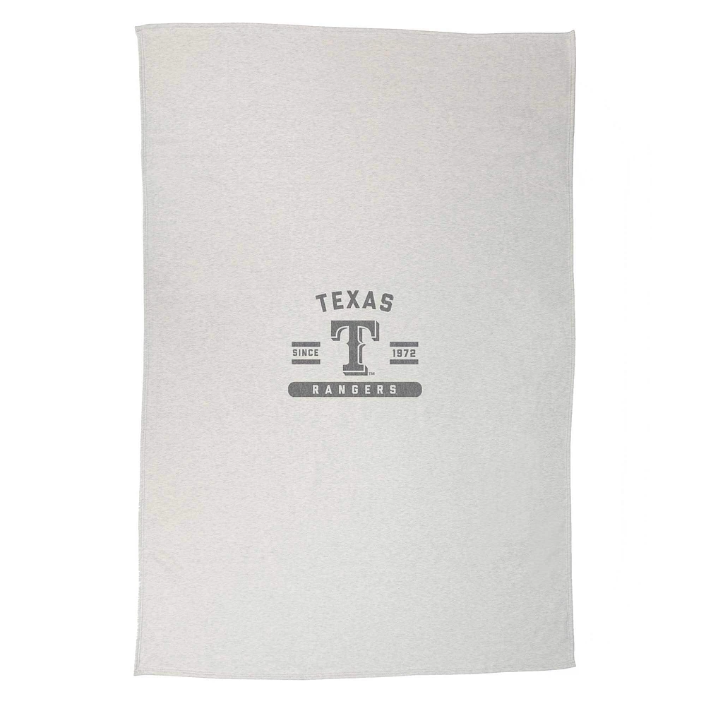 Couverture sweat-shirt des Texas Rangers 54" x 84"