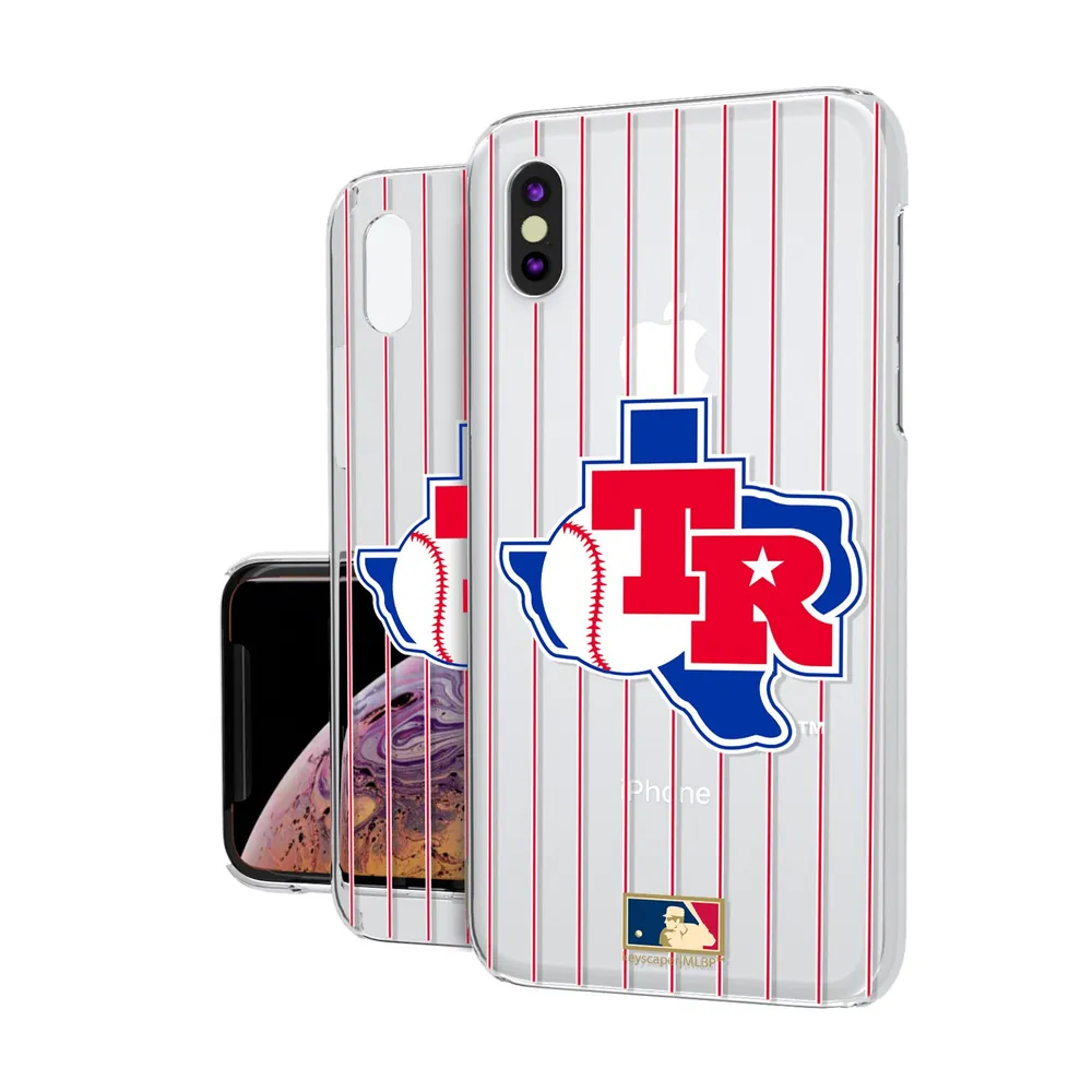 Houston Astros Cooperstown Pinstripe iPhone Clear Case 