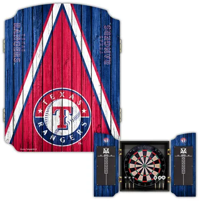 Texas Rangers Dartboard Cabinet