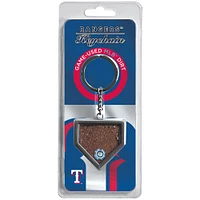 Texas Rangers - Rempli de terre utilisée lors d'un match à domicile