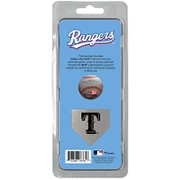 Texas Rangers - Rempli de terre utilisée lors d'un match à domicile