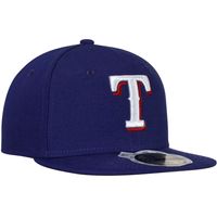 Texas Rangers New Era Youth Game Authentic Collection On-Field 59FIFTY - Fitted Hat Royal