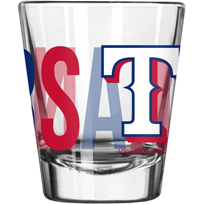 Temps supplémentaire des Texas Rangers 2oz. Verre à liqueur