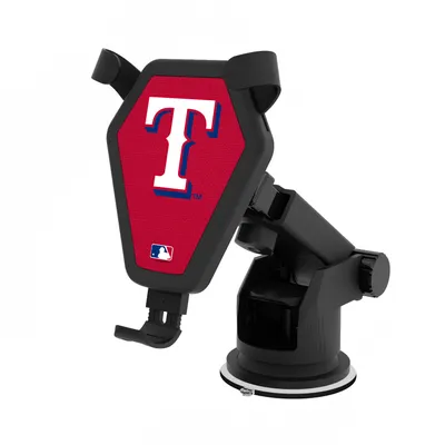 Texas Rangers Solid Design Wireless Car Charger