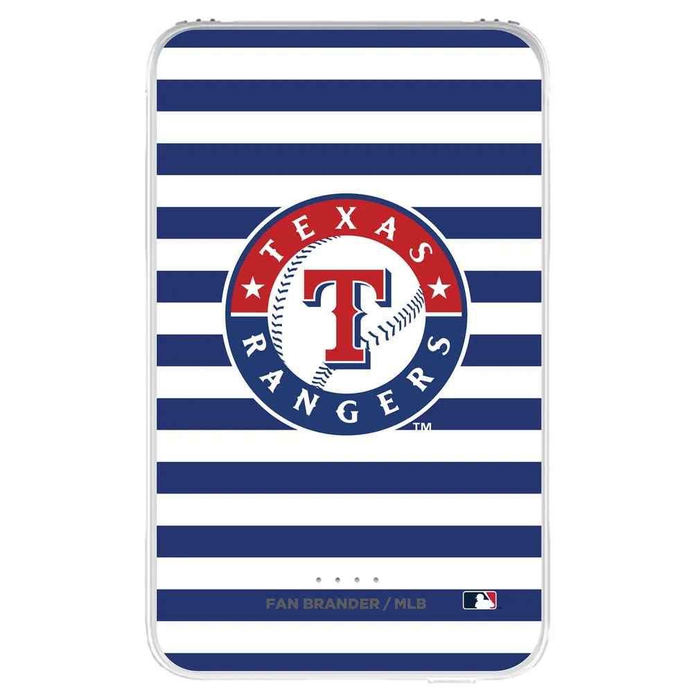 Texas Rangers Baseball Nail Art Designs