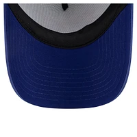 Toddler New Era  White/Royal Texas Rangers Painted A-Frame 9FORTY Trucker Adjustable Hat