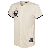 Toddler Nike  Cream Texas Rangers City Connect Replica Jersey