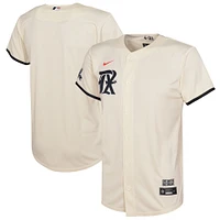 Maillot Nike crème Texas Rangers City Connect Replica pour tout-petit