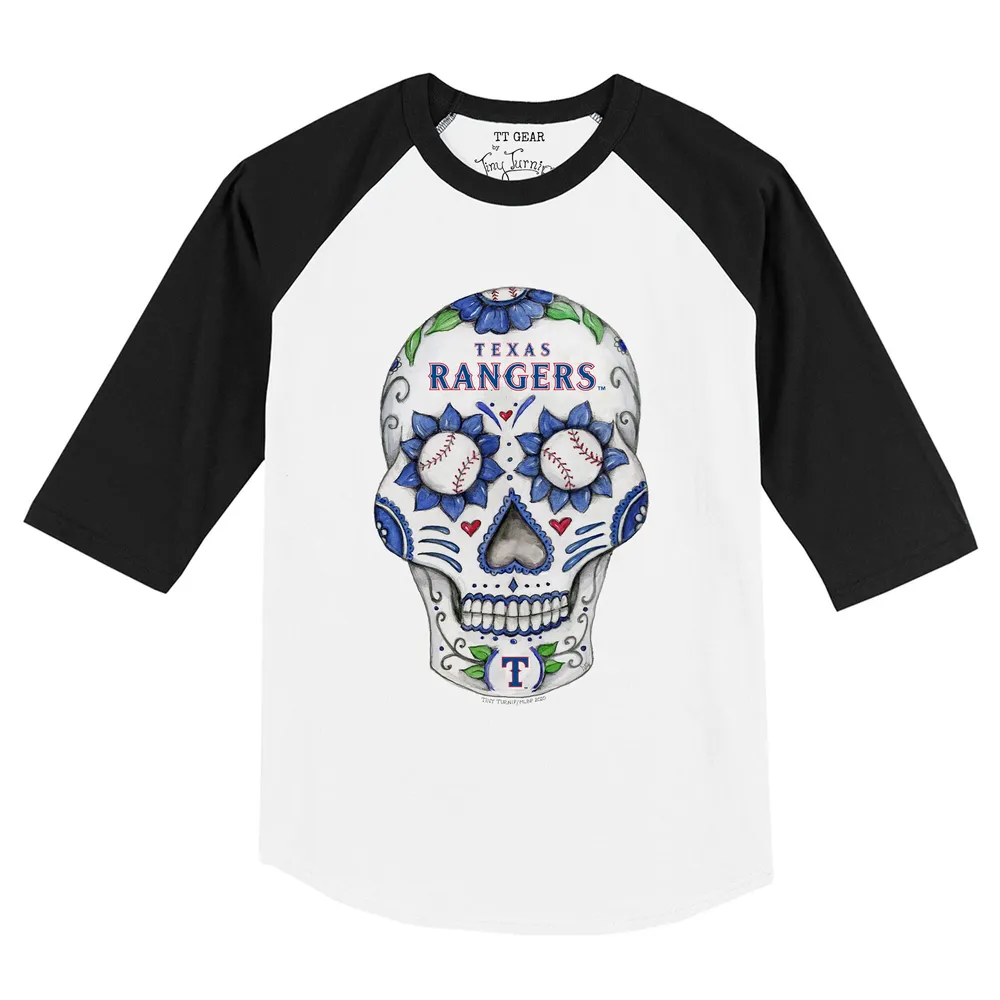 texas rangers sugar skull shirt