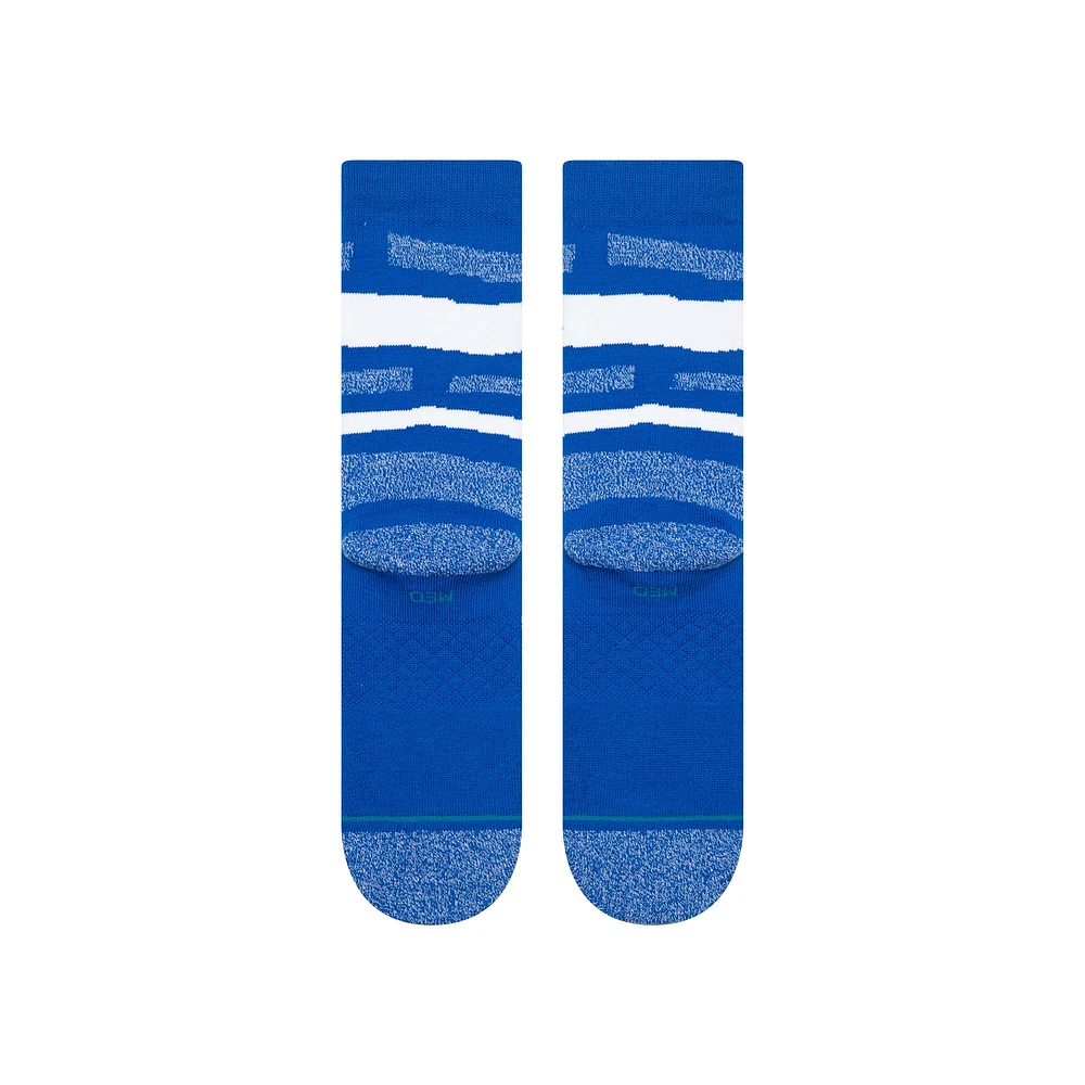 Chaussettes unisexes Stance Texas Rangers Squeeze Tri-Blend Knit Crew