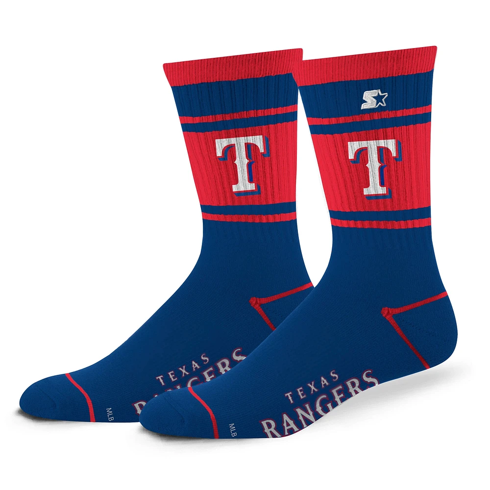 Chaussettes unisexes Starter Texas Rangers Billboard Crew