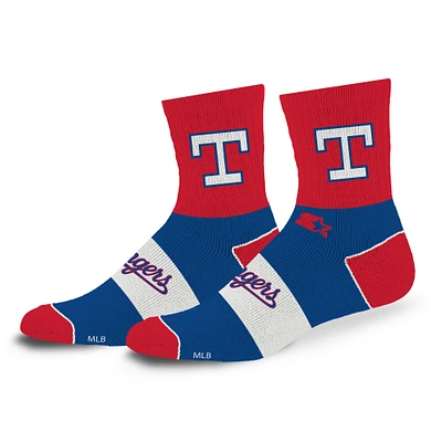 Unisex Starter  Texas Rangers Trifecta Throwback Mid-Crew Socks