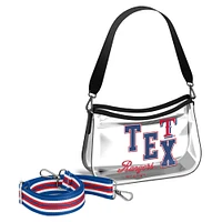 WEAR by Erin Andrews Texas Rangers Clear Stadium Mini Purse