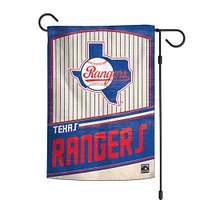 WinCraft Texas Rangers 12” x 18” Double-Sided Cooperstown Collection Garden Flag