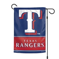 Drapeau de jardin double face WinCraft Texas Rangers 30,5 x 45,7 cm