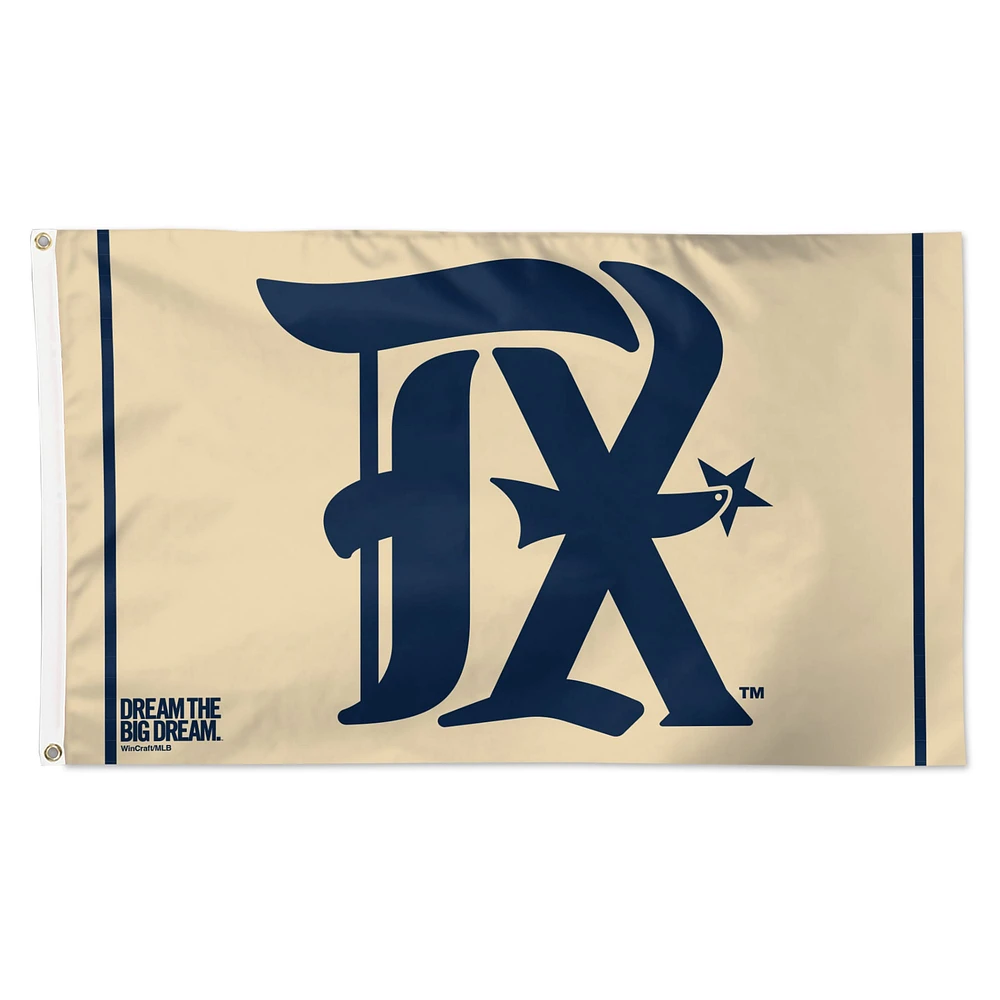 WinCraft Texas Rangers 2023 City Connect Drapeau de luxe unilatéral 3 pi x 5 pi