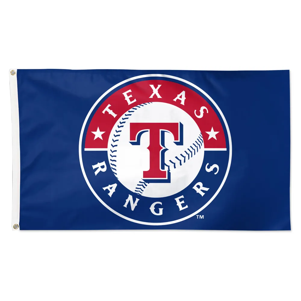 WinCraft Texas Rangers 3' x 5' Drapeau simple face avec logo principal