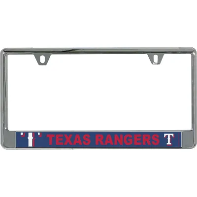 Lids Texas Rangers WinCraft 2023 City Connect Metal Laser Cut License Plate  Frame