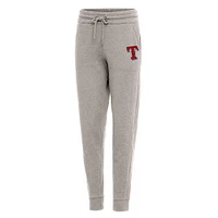 Women's Antigua Oatmeal Texas Rangers Action Jogger Pants