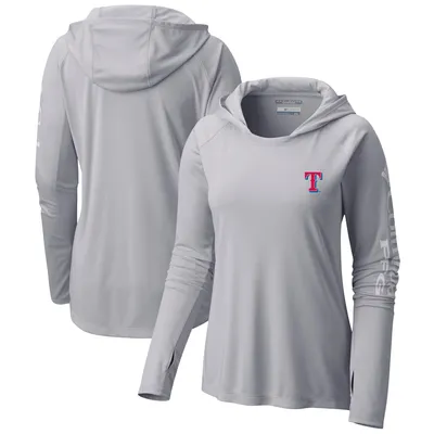 Texas Rangers Columbia Terminal Tackle Long Sleeve Hoodie T-Shirt - Royal