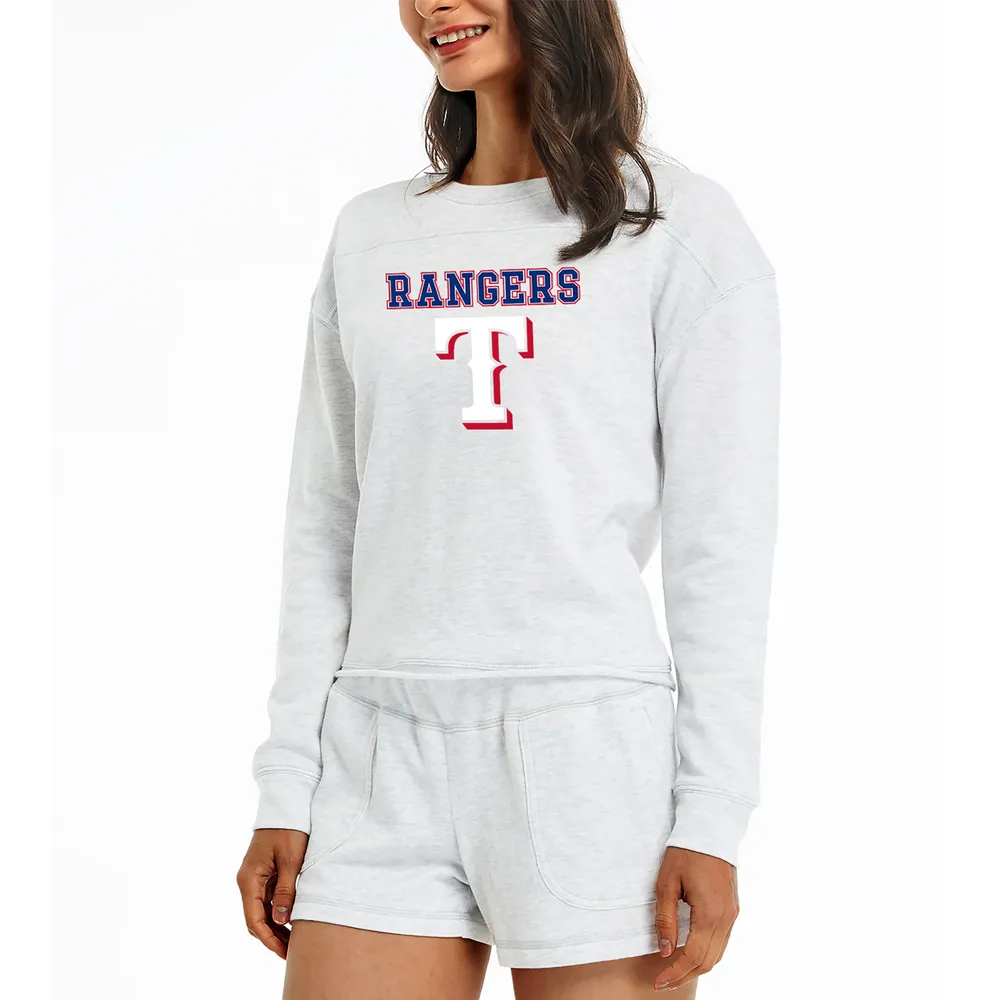 Fanatics Women's Branded White Texas Rangers Long Sleeve T-shirt