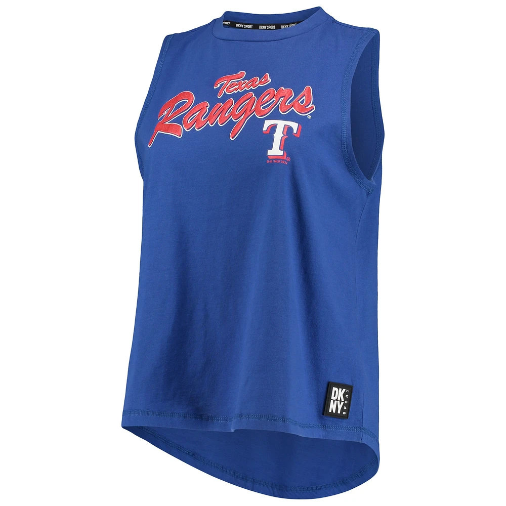 Women's DKNY Sport Royal Texas Rangers Marcie Tank Top