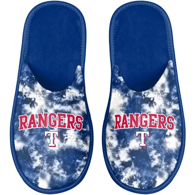 Texas Rangers FOCO Women's Iconic Logo Scuff Slippers