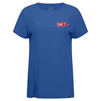 Women's Levelwear Royal Texas Rangers Influx Rafters T-Shirt