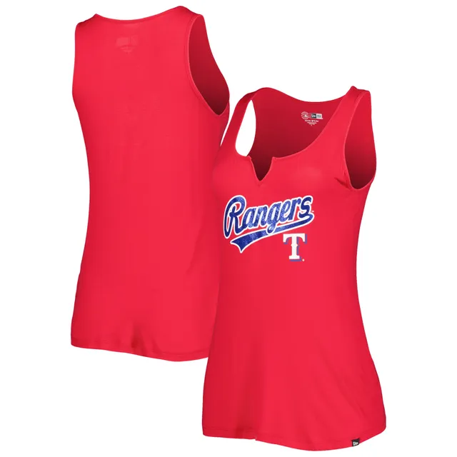 Lids Texas Rangers Fanatics Branded Women's Fan T-Shirt Combo Set - Royal/ Red