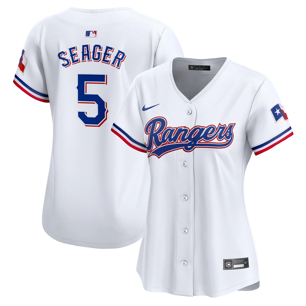 Women's Nike Corey Seager White Texas Rangers Home Limited Player Jersey