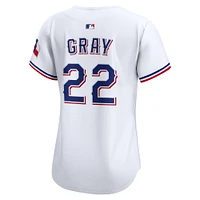 Women's Nike Jon Gray White Texas Rangers Home Limited Jersey