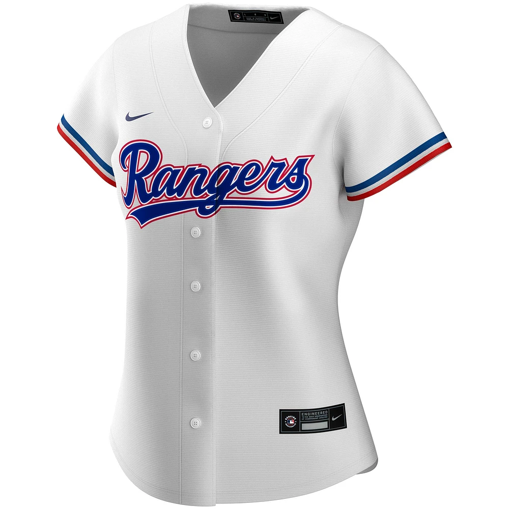Women's Nike White Texas Rangers Home Replica Team - Jersey