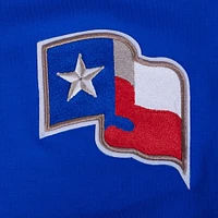 Women's Pro Standard  Royal Texas Rangers Game Day Classics Baby Doll Cropped T-Shirt