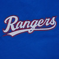 Women's Pro Standard  Royal Texas Rangers Game Day Classics Crewneck Pullover Sweatshirt