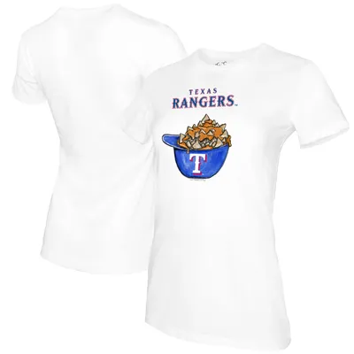 Texas Rangers Sundae Helmet 3/4 Royal Blue Sleeve Raglan Unisex XS