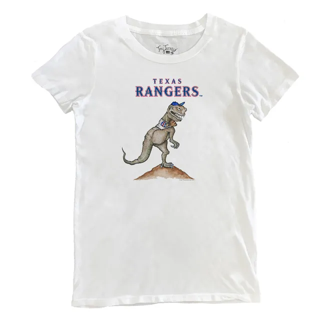 Lids Texas Rangers Tiny Turnip Women's Bronto 3/4-Sleeve Raglan T-Shirt -  White/Royal