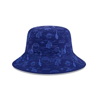 Youth New Era  Royal Texas Rangers 2025 Spring Training All Over Print Bucket Hat