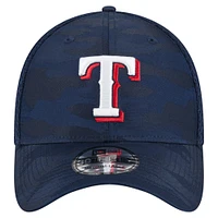 Youth New Era Royal Texas Rangers Camo 39THIRTY Flex Hat