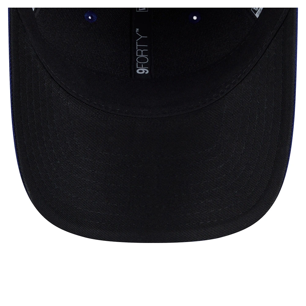 Casquette ajustable 9FORTY pour jeune joueur des Royal Texas Rangers de New Era