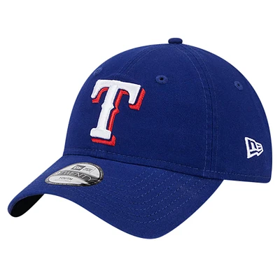 Youth New Era Royal Texas Rangers Team Color 9TWENTY Adjustable Hat