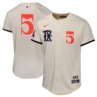 Youth Nike Corey Seager Natural Texas Rangers City Connect Limited Player Jersey